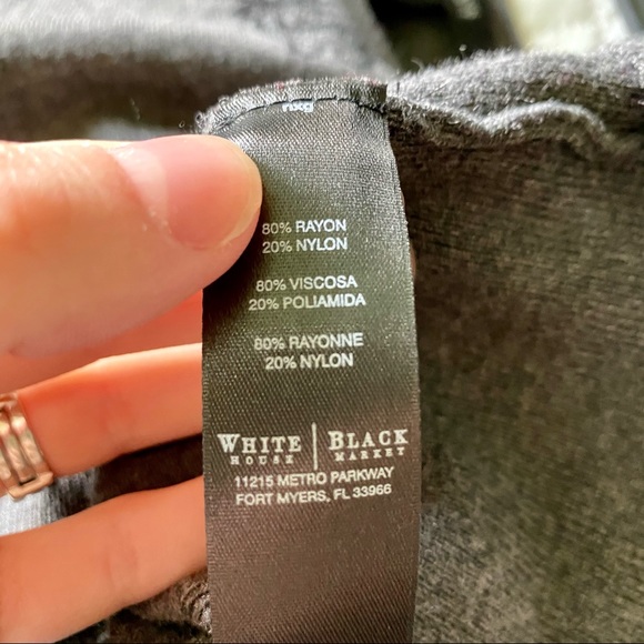 White House Black Market 3/4 Sleeve Cardigan - Picture 8 of 8